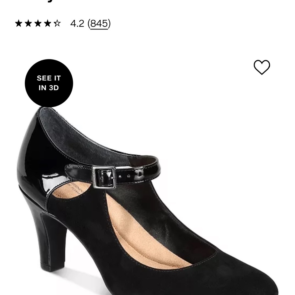 Giani Bernini black memory foam pumps never worn